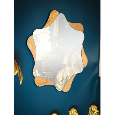 Lustro ścienne STAR 80X1 cm (wymiary lustra 65X74 cm)